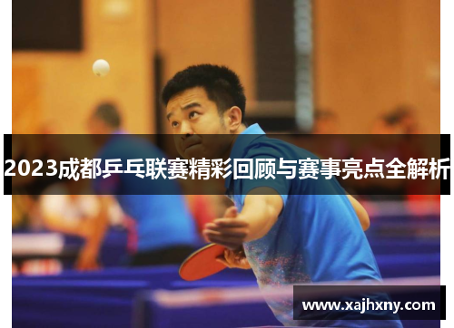 2023成都乒乓联赛精彩回顾与赛事亮点全解析