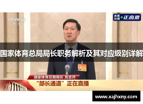 国家体育总局局长职务解析及其对应级别详解